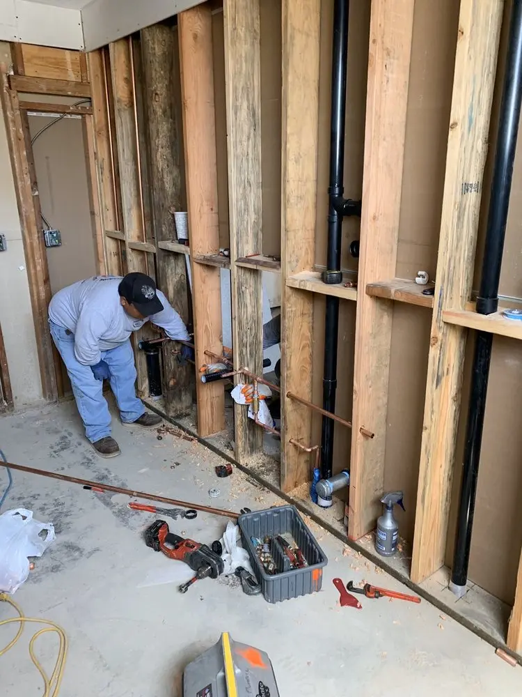 Commercial rough-in plumbing for Gas Line Repair in Central Costa Mesa